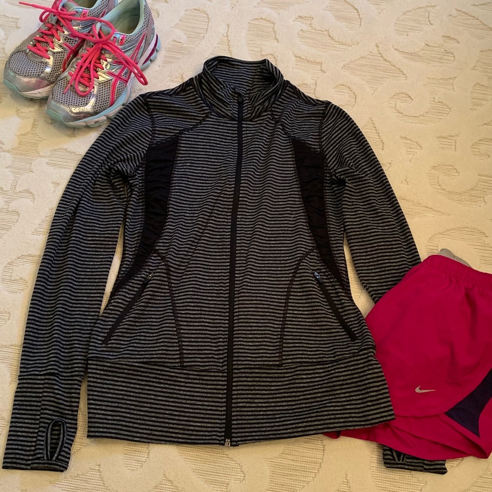 LIKE NEW RBX athletic zip up stretchy jacket